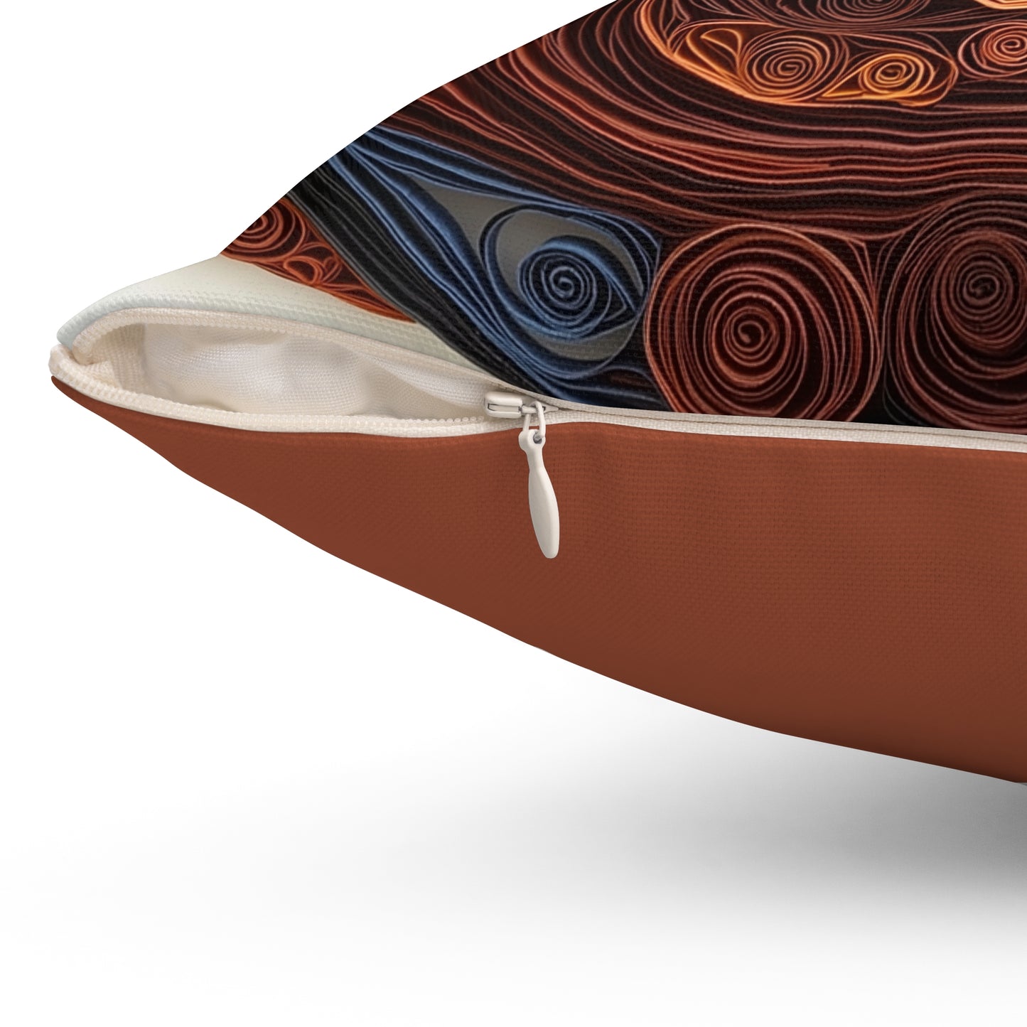 Pillow - A Girl and Her Dog - Autumn