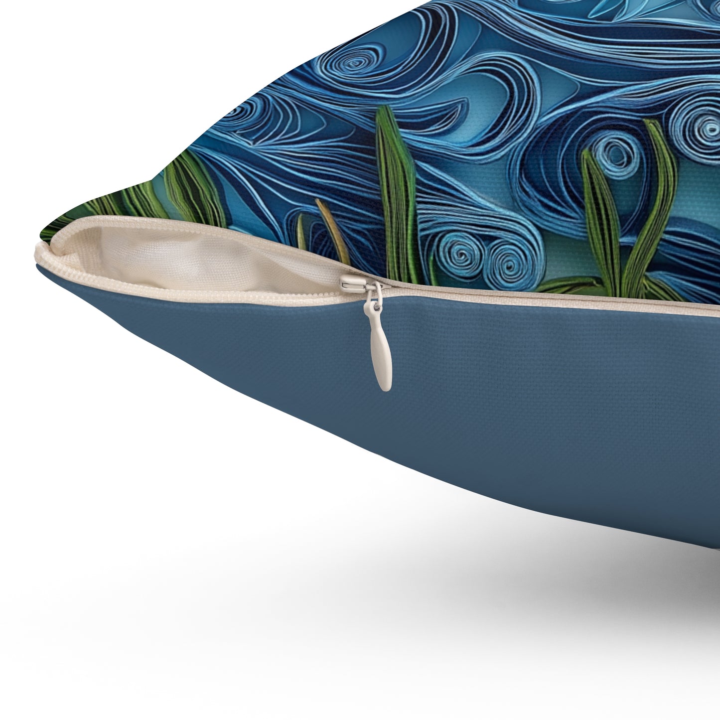 Pillow - A Girl and Her Dog - Spring